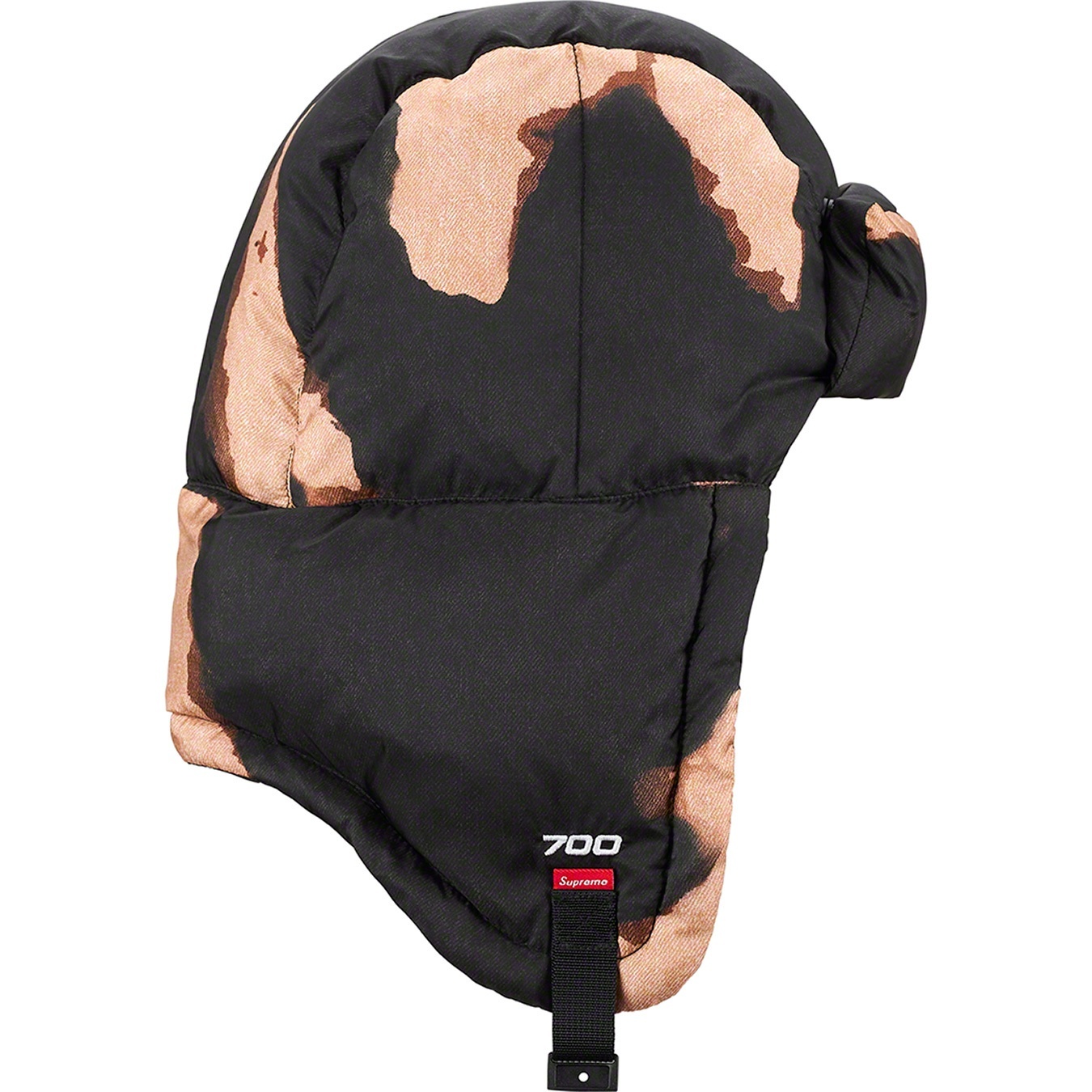 Supreme®/The North Face® Bleached Denim Print Nuptse Trooper view 6